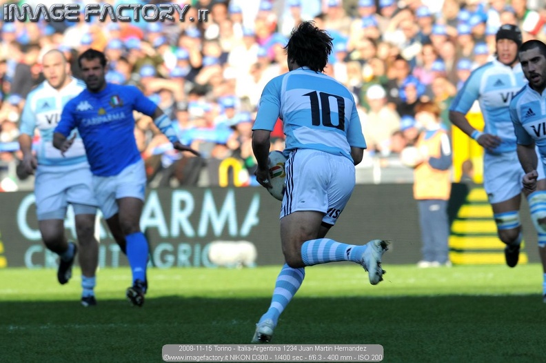 2008-11-15 Torino - Italia-Argentina 1234 Juan Martin Hernandez.jpg